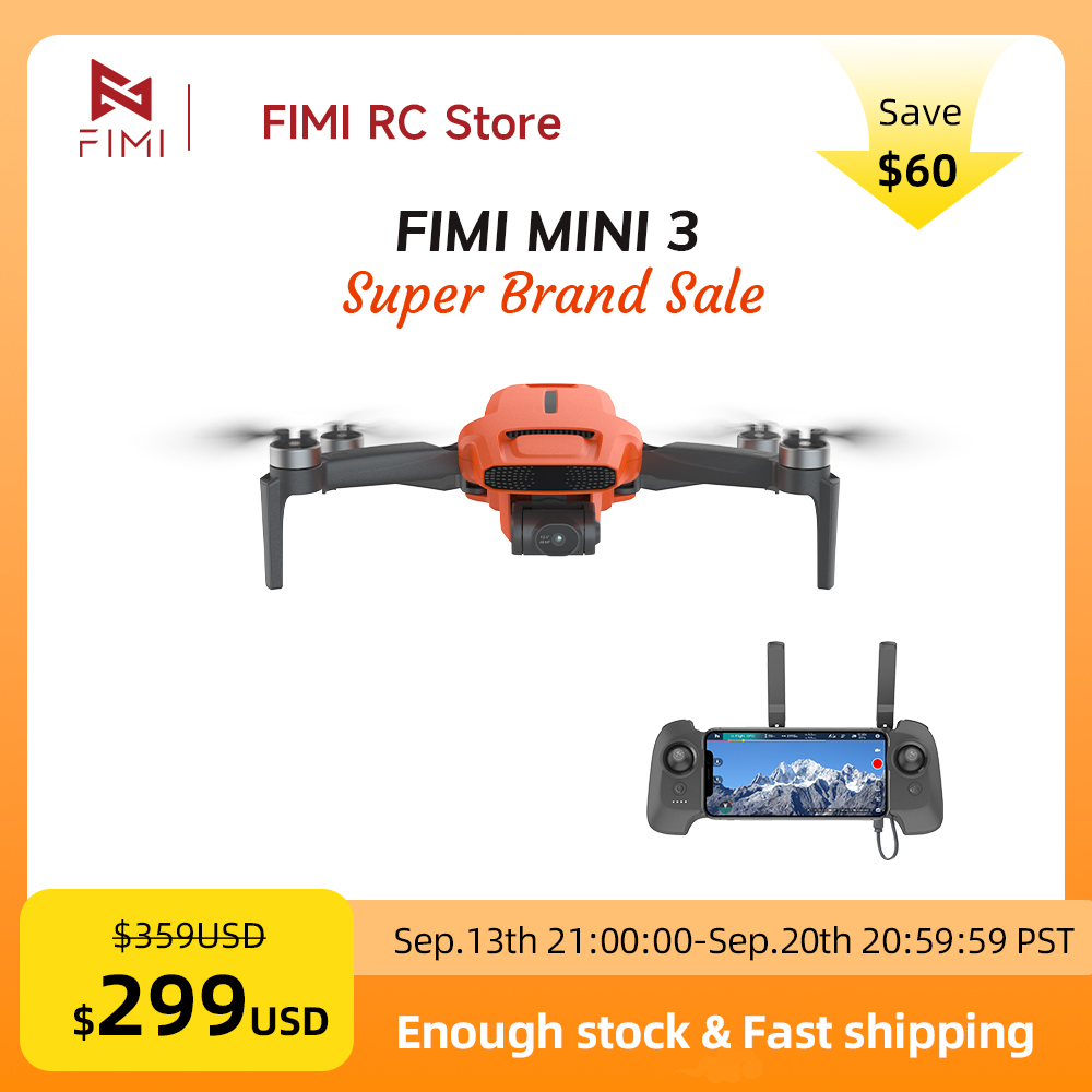 Drone Gimbal Brushless - FIMI MINI 3 カメラドローン 4K 60fps