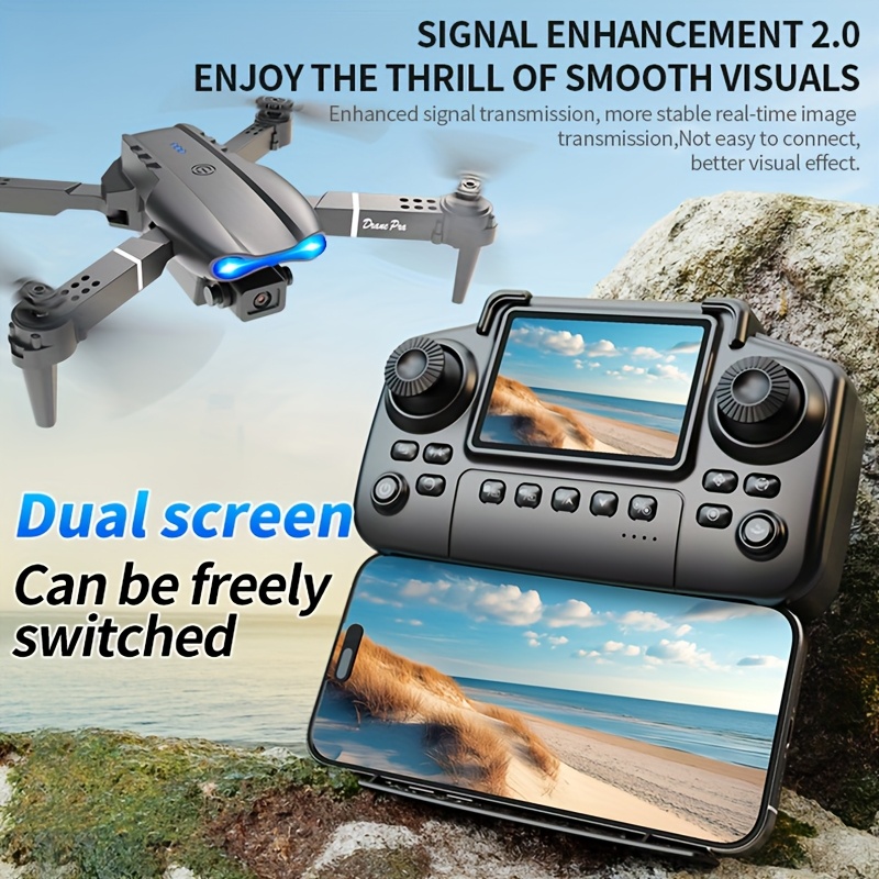 2026年型 新しいE99 PRO MAX折りたたみ式ドロー - Drone Gimbal Brushless のレビューと価格
