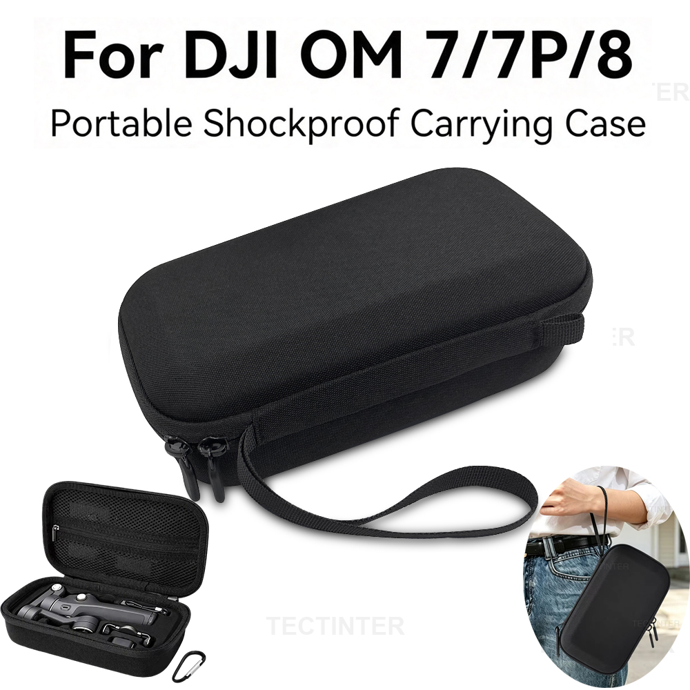 DJI OM 7/8用収納バッグ ポータブルキャリングケース - Drone Gimbal Case のレビューと価格