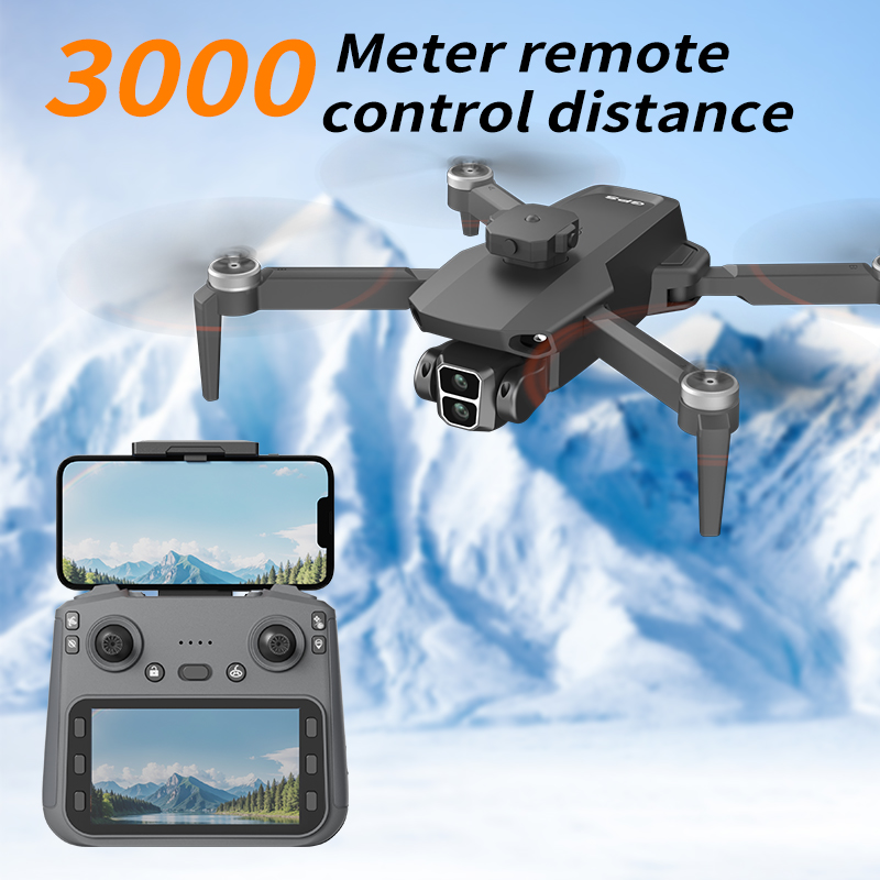 L106-1PRO GPS プロフェッショナルドローン 4K - Drone Gimbal Brushless のレビューと価格