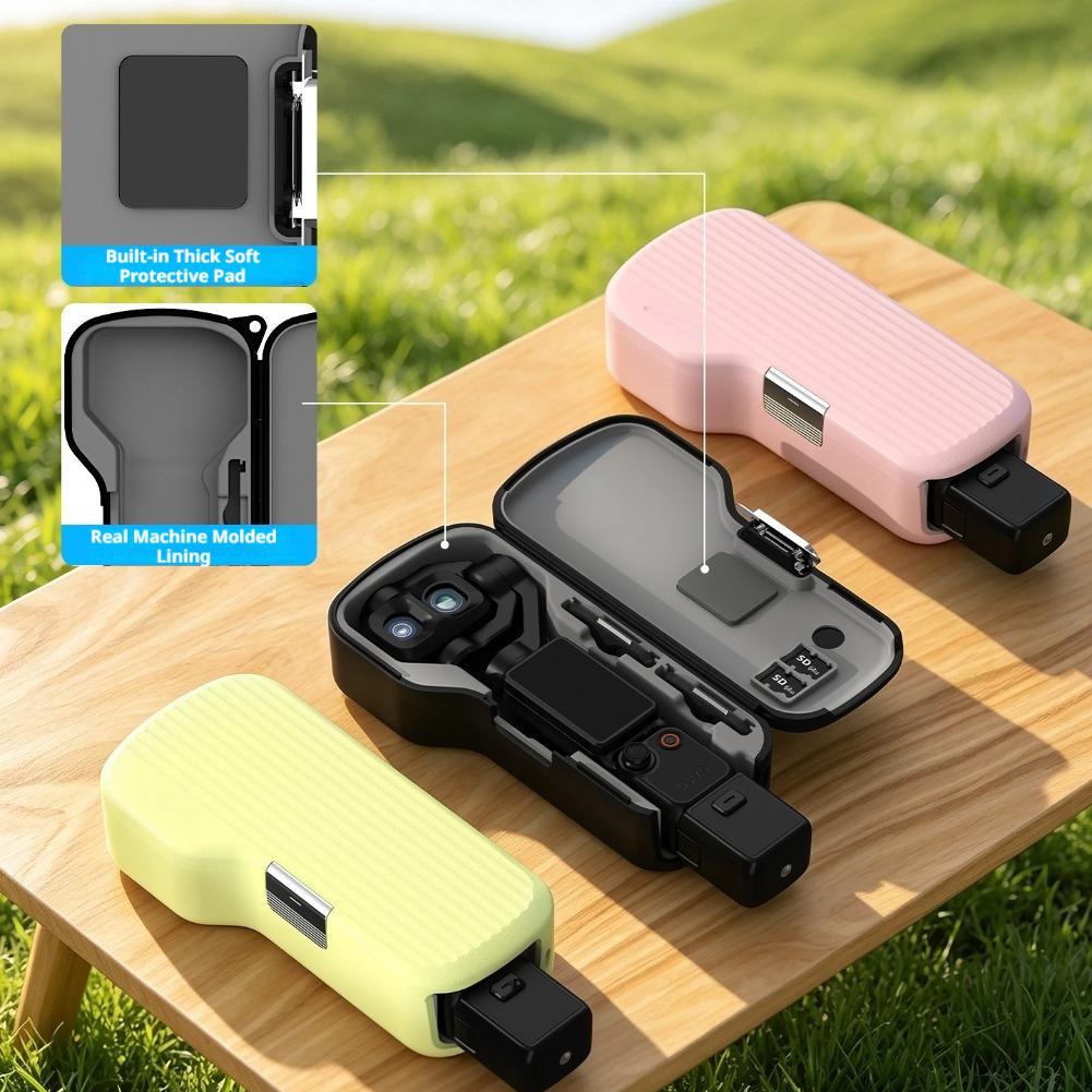 DJI Osmo Pocket 4P用ABS製キャリングケー - Drone Gimbal Case のレビューと価格